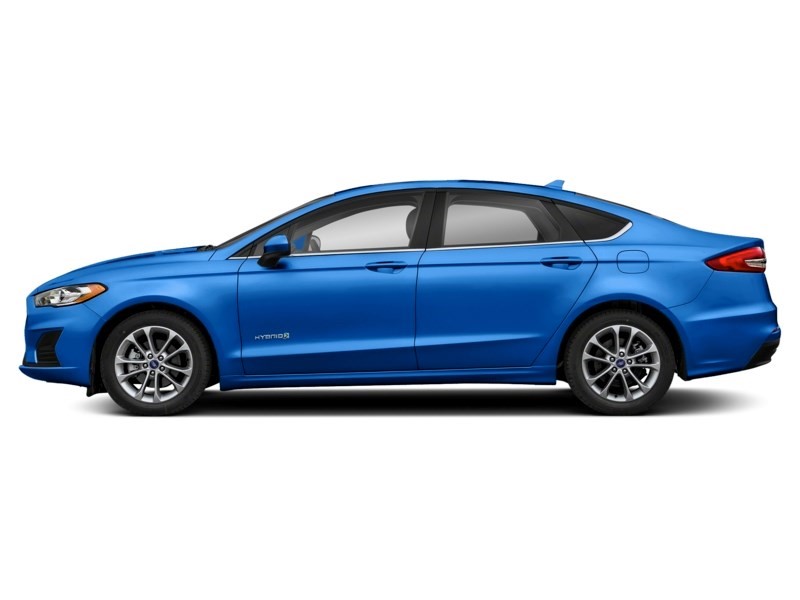2020 Ford Fusion Hybrid Titanium Velocity Blue Metallic  Shot 3