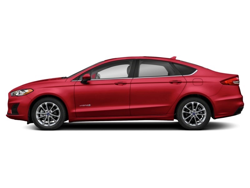 2020 Ford Fusion Hybrid Titanium Rapid Red Metallic Tinted Clearcoat  Shot 18