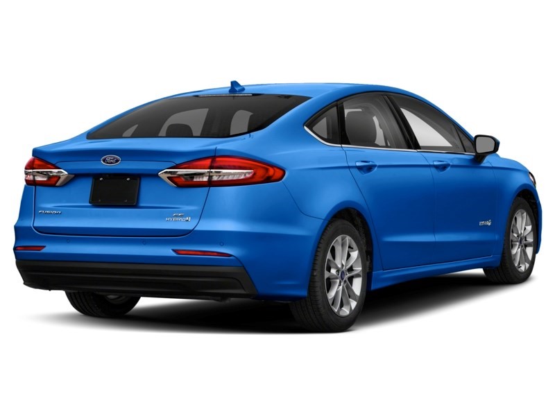 2020 Ford Fusion Hybrid Titanium Velocity Blue Metallic  Shot 2