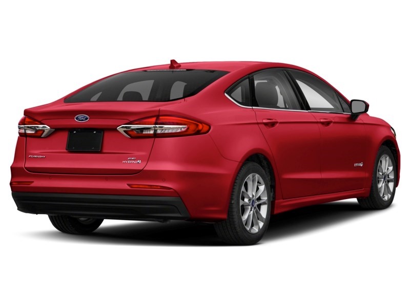2020 Ford Fusion Hybrid Titanium Rapid Red Metallic Tinted Clearcoat  Shot 17