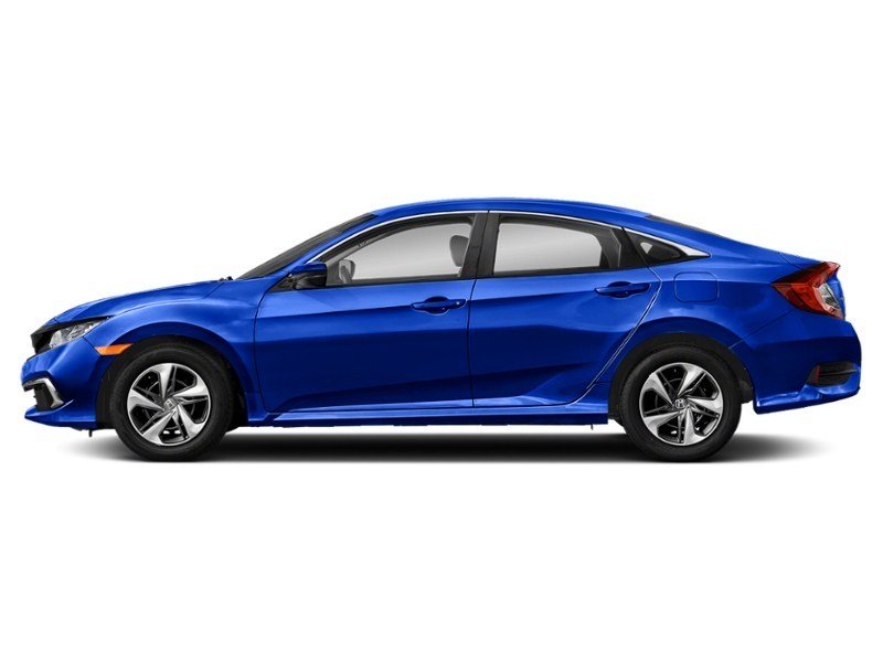 2020 Honda Civic LX CVT Aegean Blue Metallic  Shot 3