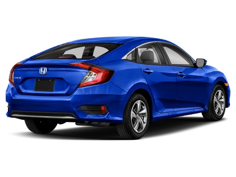 2020 Honda Civic LX CVT Aegean Blue Metallic  Shot 6