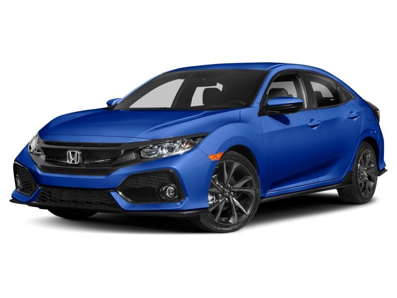 2019 Honda Civic Sport CVT Aegean Blue Metallic  Shot 7