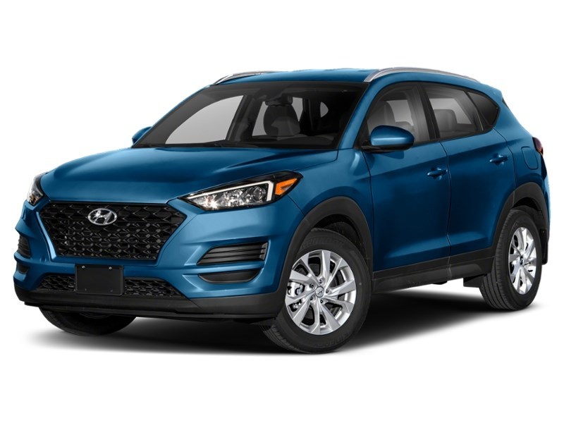 2020 Hyundai Tucson Preferred AWD w/Sun & Leather Package Aqua Blue  Shot 25