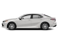 2018 Toyota Camry Hybrid LE Auto Alpine White  Shot 9