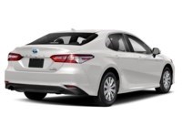 2018 Toyota Camry Hybrid LE Auto Alpine White  Shot 12