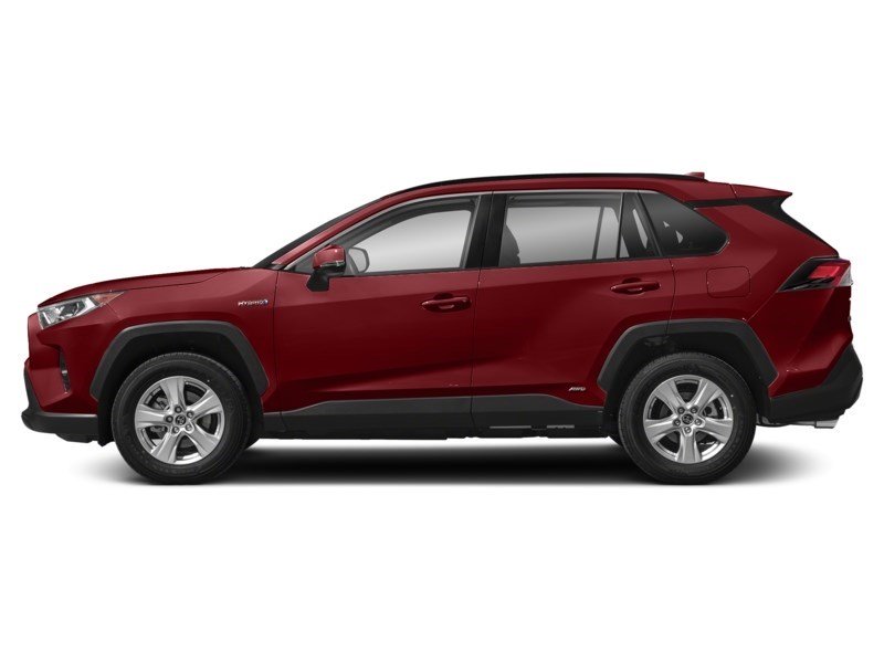 2021 Toyota RAV4 Hybrid Hybrid XLE AWD Ruby Flare Pearl  Shot 24