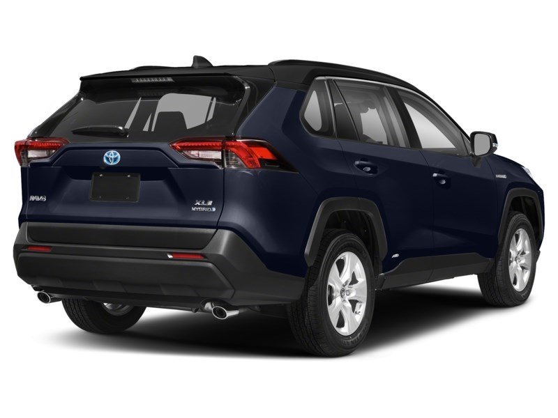 2021 Toyota RAV4 Hybrid Hybrid XLE AWD Blueprint w/Black Roof  Shot 40