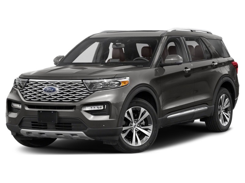 2020 Ford Explorer Platinum 4WD Magnetic Metallic  Shot 1