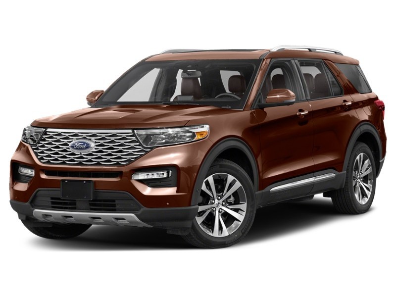 2020 Ford Explorer Platinum 4WD Rich Copper Metallic Tinted Clearcoat  Shot 11