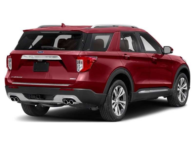 2020 Ford Explorer Platinum 4WD Rapid Red Metallic Tinted Clearcoat  Shot 21