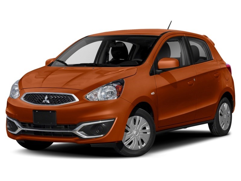 2020 Mitsubishi Mirage SE CVT Sunrise Orange  Shot 7