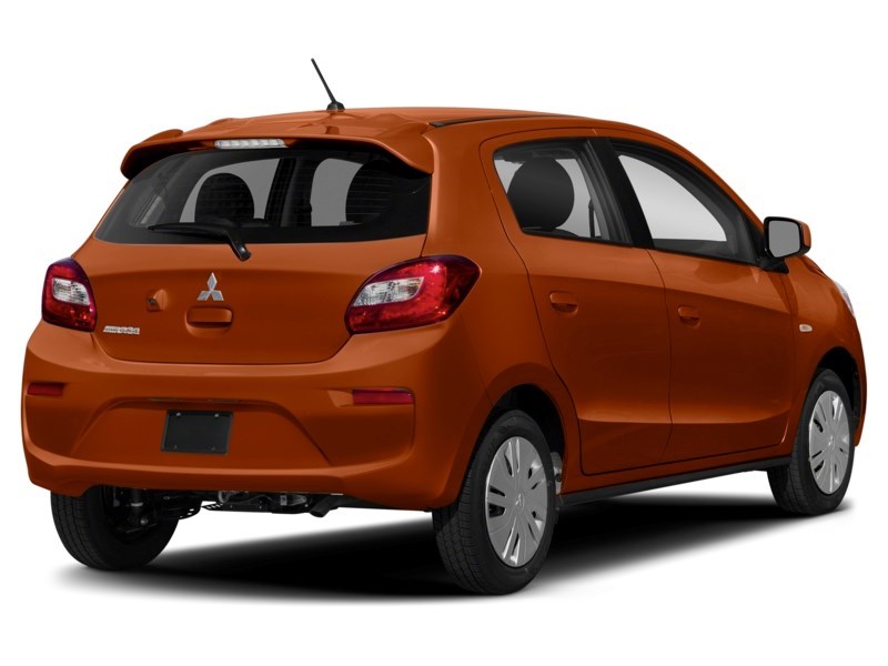 2020 Mitsubishi Mirage SE CVT Sunrise Orange  Shot 8