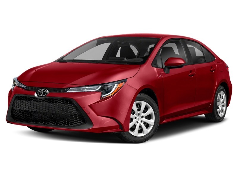 2021 Toyota Corolla LE CVT Barcelona Red Metallic  Shot 28