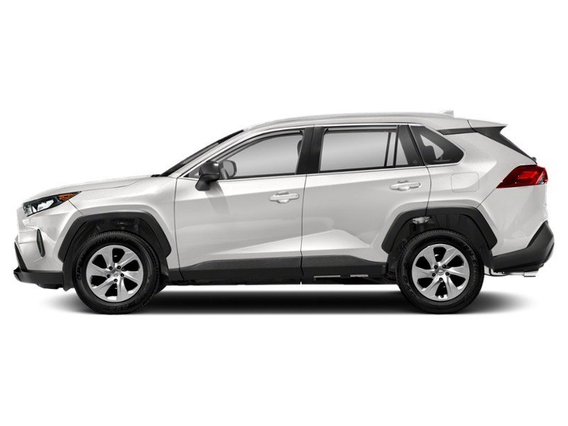2022 Toyota RAV4 LE AWD White  Shot 3
