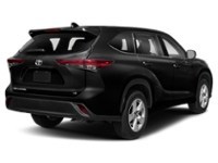 2022 Toyota Highlander LE AWD Midnight Black Metallic  Shot 3