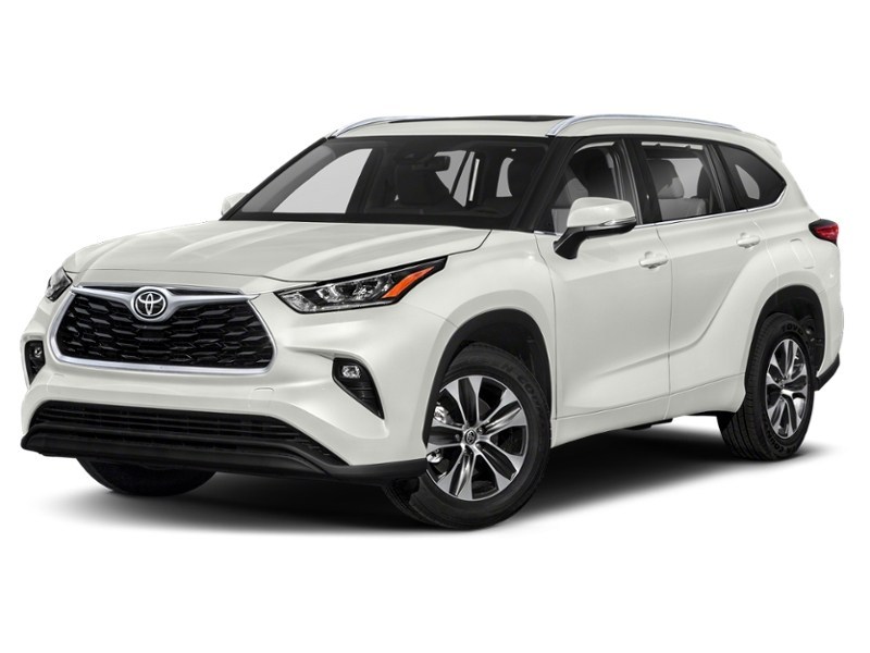 2021 Toyota Highlander XLE AWD Blizzard Pearl  Shot 1