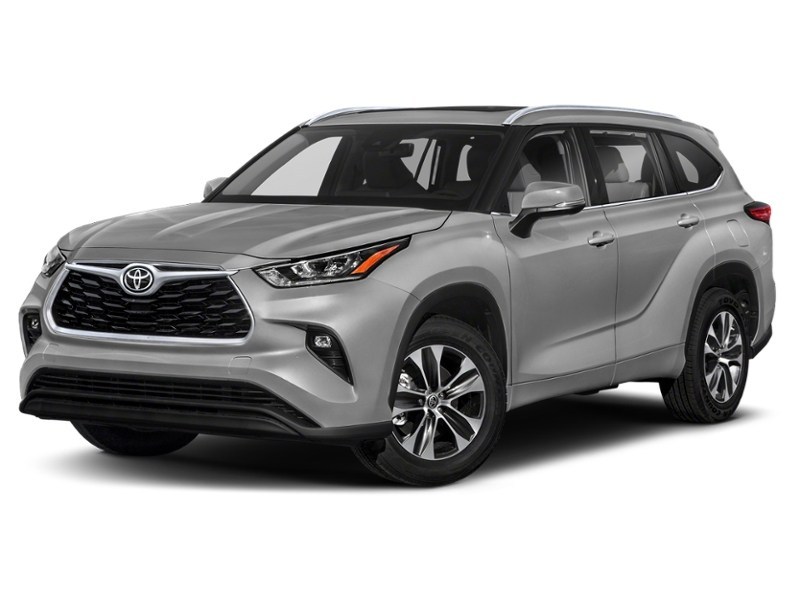 2021 Toyota Highlander XLE AWD Celestial Silver Metallic  Shot 11