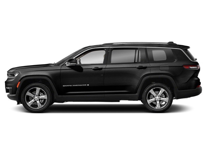 2021 Jeep Grand Cherokee L Summit 4x4 Diamond Black Crystal Pearl  Shot 3