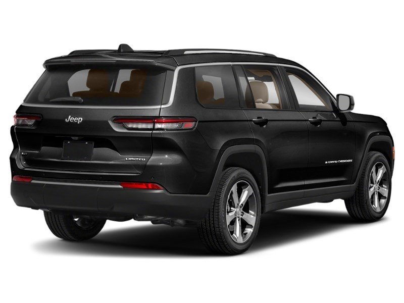 2021 Jeep Grand Cherokee L Summit 4x4 Diamond Black Crystal Pearl  Shot 6