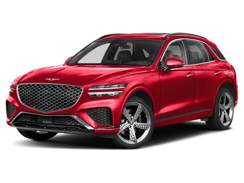 2022 Genesis GV70 3.5T Sport Plus AWD Mauna Red  Shot 47