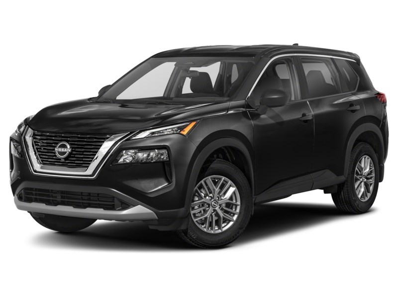 2022 Nissan Rogue AWD S Super Black  Shot 4