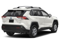 2024 Toyota RAV4 Hybrid Hybrid XLE AWD White  Shot 12
