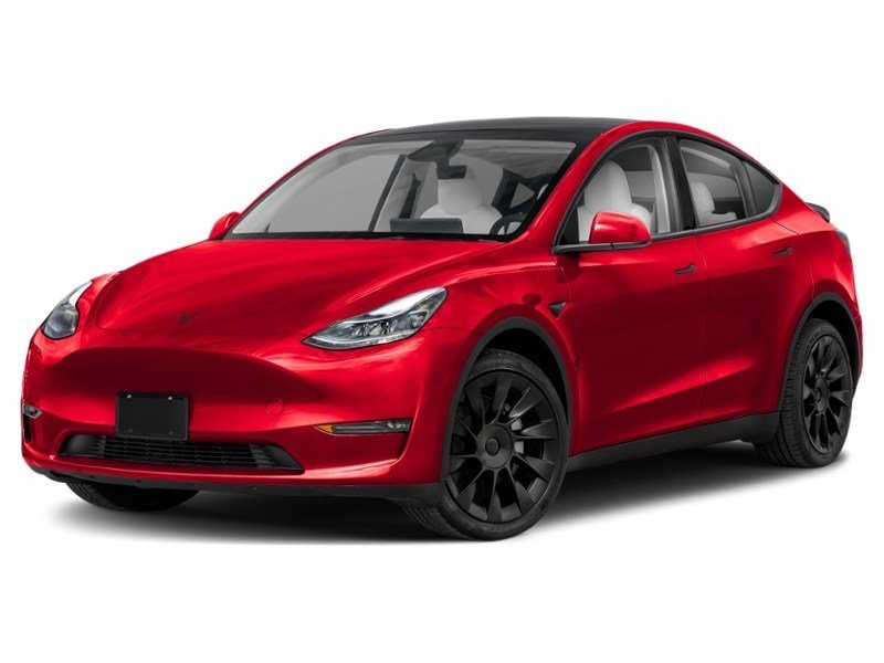 2024 Tesla Model Y Long Range AWD Ultra Red  Shot 1