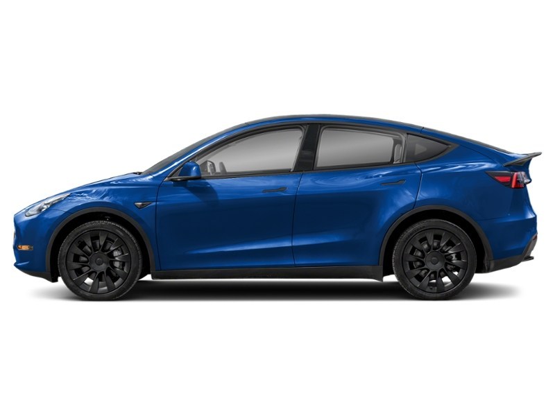 2024 Tesla Model Y Long Range AWD Deep Blue Metallic  Shot 11