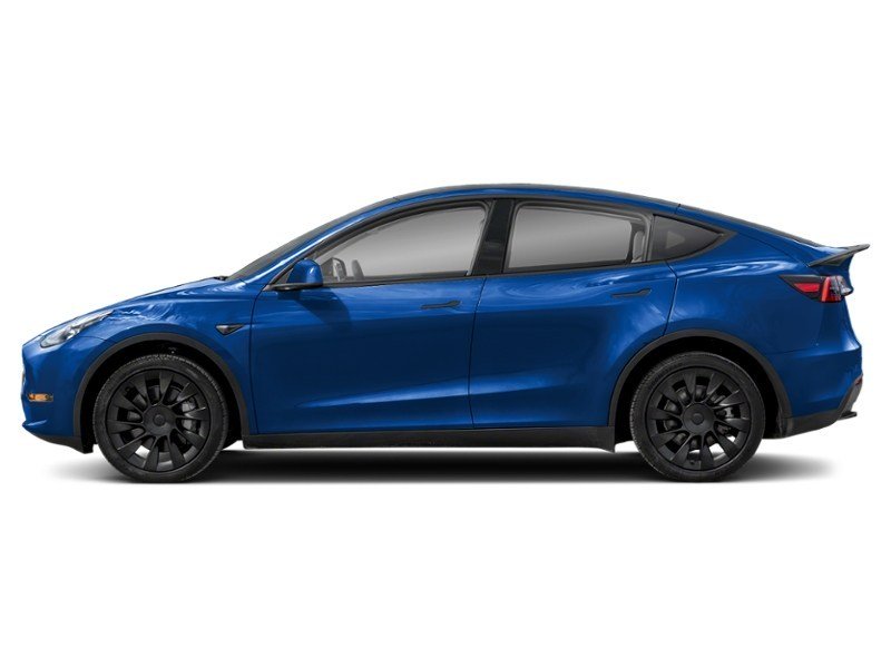 2024 Tesla Model Y Long Range AWD Deep Blue Metallic  Shot 11